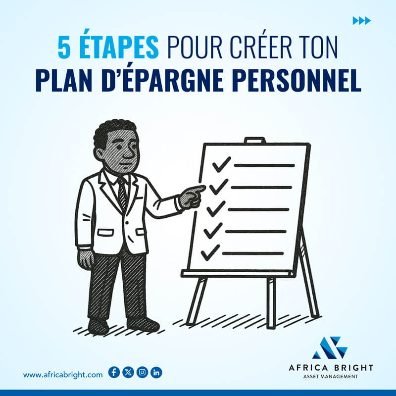5 étapes pour créer ton plan d’épargne personnel